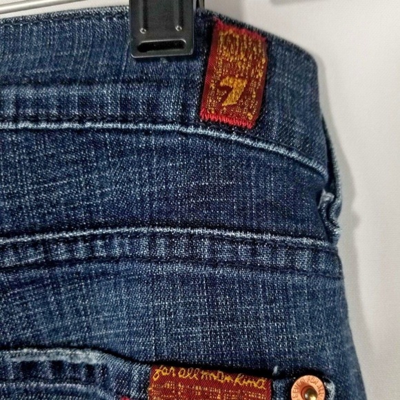 7 For All Mankind Women's Jeans DOJO Wide Leg - Picture 5 of 7